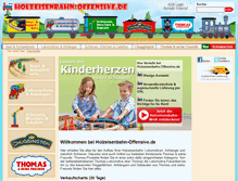Tablet Screenshot of holzeisenbahn-offensive.de